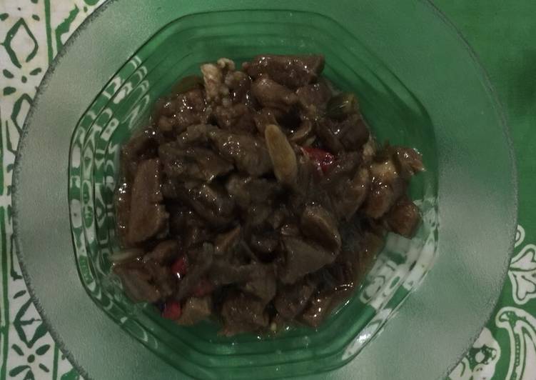 Sapi lada hitam simple