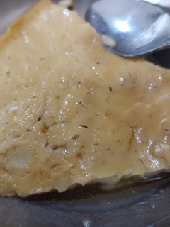 Una foto de Flan de caramelo con vainilla