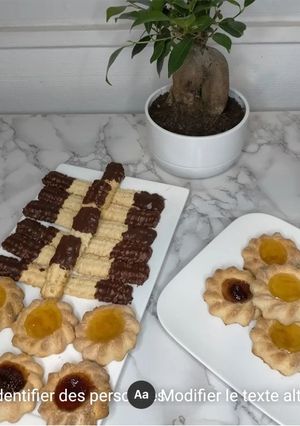 Une photo de Sablés Noix de Coco