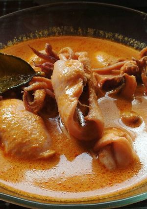Foto resep Gulai cumi cumi