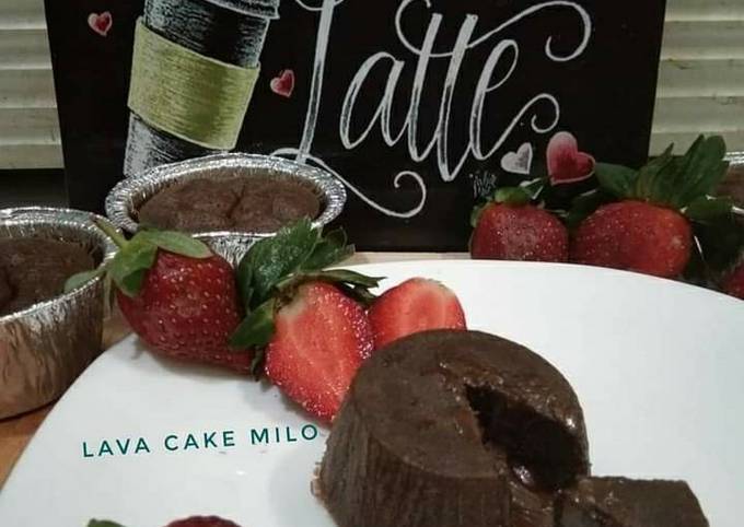 Lava Cake Milo