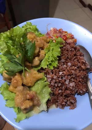 Foto resep Ayam Popcorn Saus Yakult