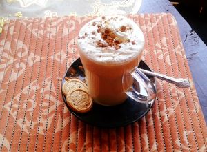 Una foto de Café au latte con vainilla