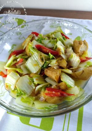 Foto resep Oseng Tahu Dan Sawi