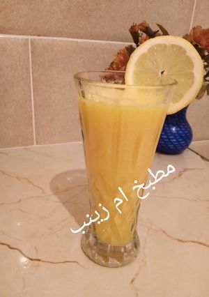 صورة لوصفة عصير البرتقال بالفلان