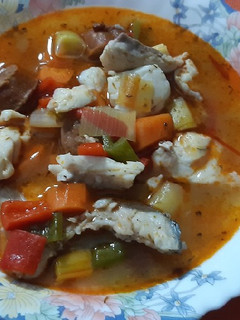 Una foto de Dorada en sopa