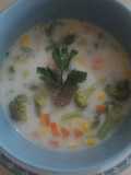 Sop daging sapi jagung manis