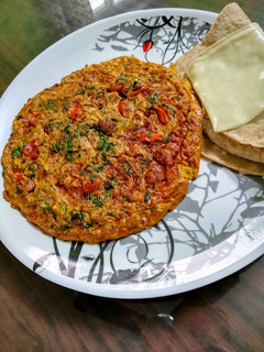 A picture of Vegetable Orangie Savoury Cake.