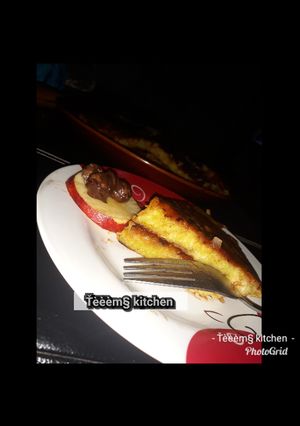 A picture of Yam pancake/YAM HASH BROWN RECIPE.