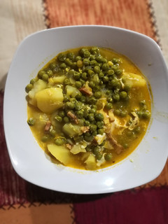 Una foto de Rehogado de guisantes nutritivo