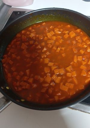 Una foto de Chopped En Salsa