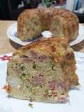 Budín de arroz y vegetales Vale (sin sal ni grasas agregadas)