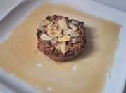 Una foto de crumble manzana