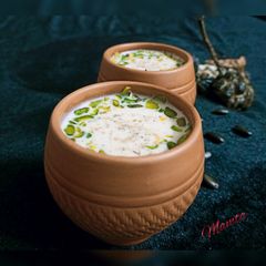 A picture of Sitafal basundi.