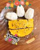 Cơm chả trứng hấp cho bé