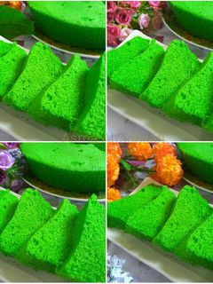 Foto resep Bolu pandan kukus lembut