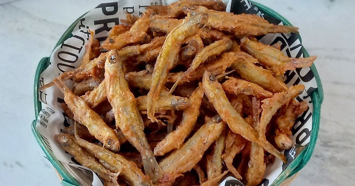 Iwak Saluang Goreng Tepung
