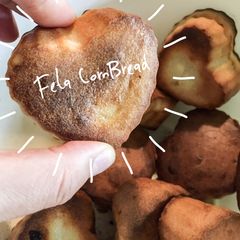 A picture of Fitness Recipes- Feta CornBread - Super Filling Breakfast.