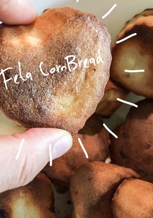 A picture of Fitness Recipes- Feta CornBread - Super Filling Breakfast.