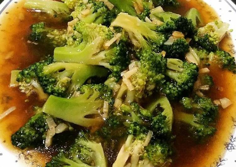 Resep Tumis Brokoli Saus Tiram Simple Yang Enak