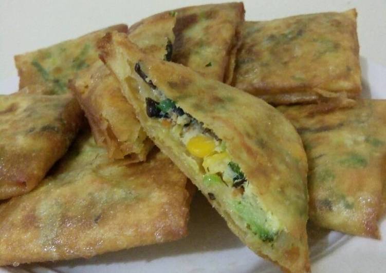 Martabak veggie