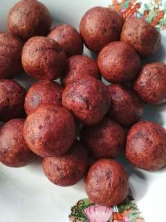 Foto resep Bola-bola ubi ungu isi keju