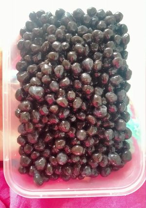 Foto resep Boba nutrijel coklat simpel