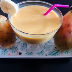 A picture of Cactus Fig Banana Milkshake.