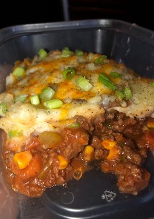 A picture of Shepard’s pie 🥧.