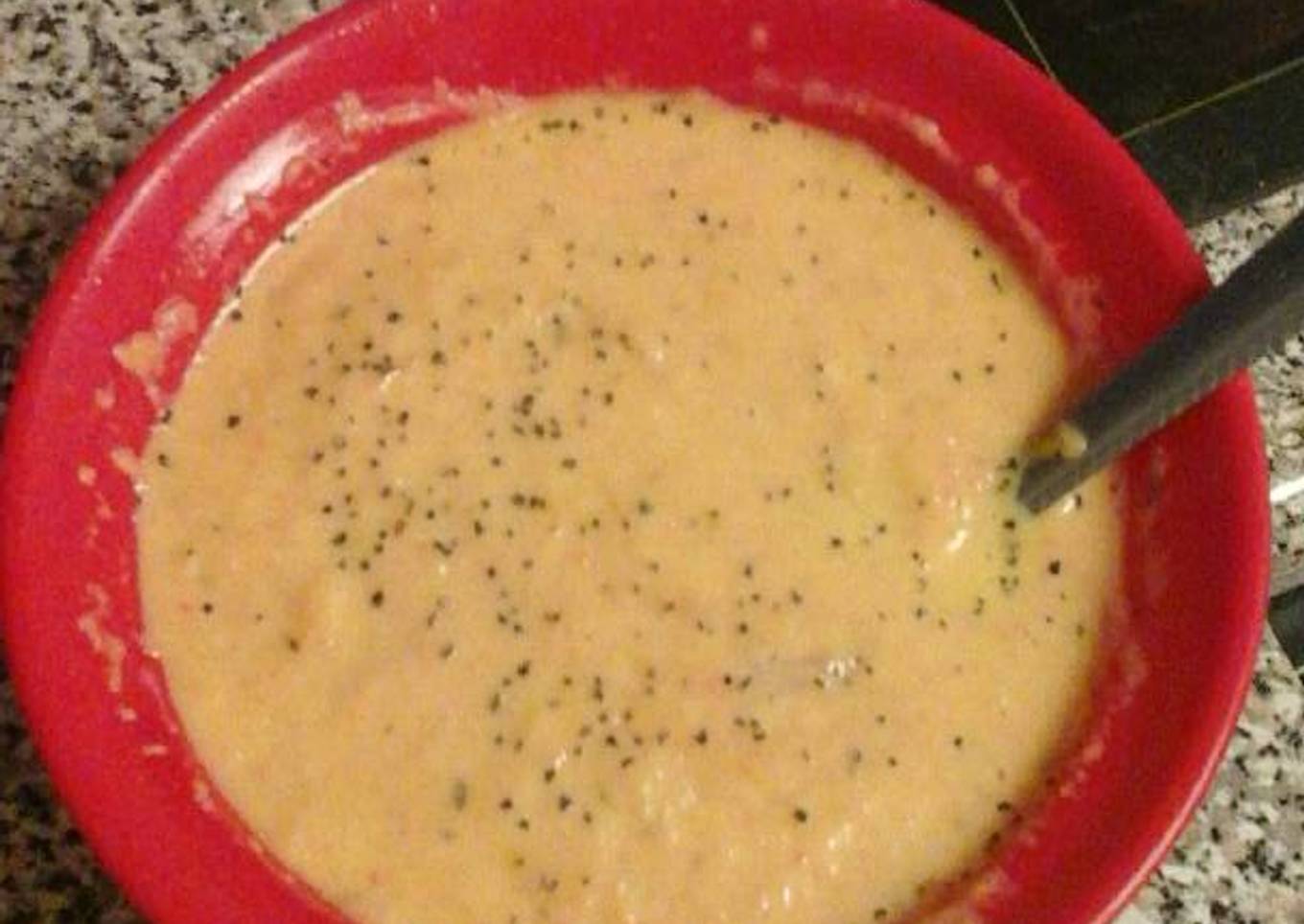 Creamy celery soup