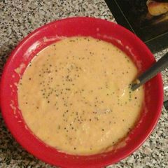 A picture of Creamy celery soup.