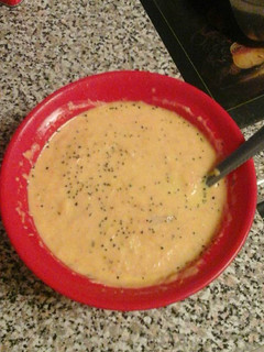 A picture of Creamy celery soup.