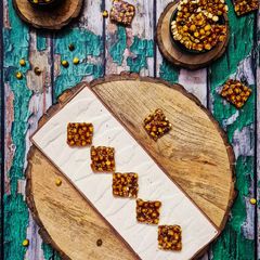 A picture of Chana Chikki.