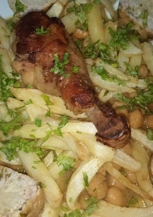 صورة لوصفة مرق حمص