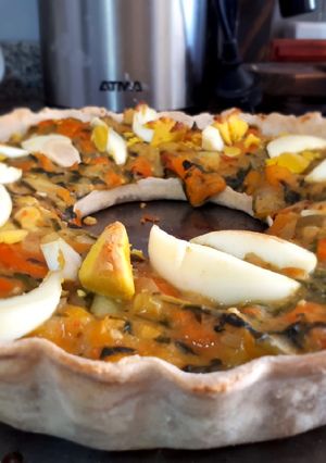 Una foto de Tarta de verduras