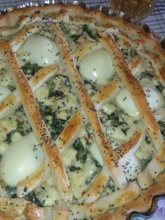 Una foto de Tarta de Acelga y Pollo