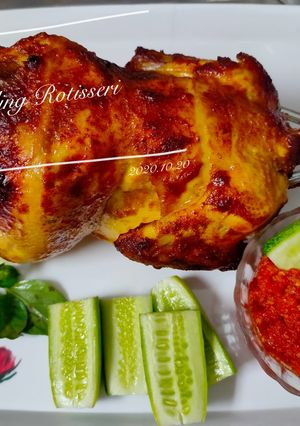 Foto resep Ayam Guling Rotisseri 🍗