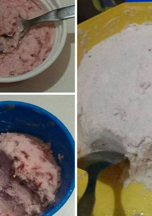 Foto resep Strawberry Ice Cream