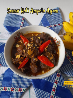 Foto resep Semur Hati Ampela Ayam (MPASI 8 bulan +)