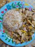 Chicken Tawook with Vegetables