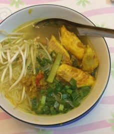 bún nghệ cá lóc