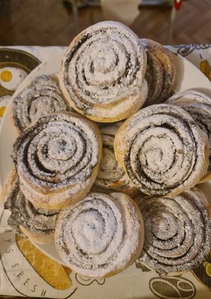 Kakaós csiga recept fotója