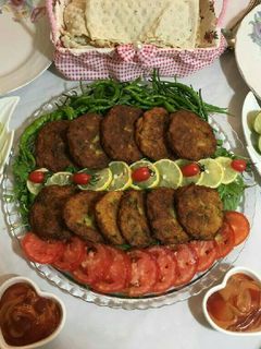 عکسی از دستور کتلت مرغ