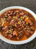 Dad's Bean and Ham Stew