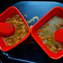 A picture of Rajma soup.