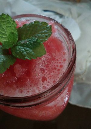 Foto resep Jus stroberi (no sugar)