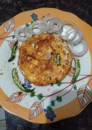 A picture of इंस्टेंट अंडा ऑमलेट (Instant anda Omlate recipe in hindi).