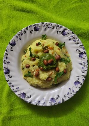A picture of High Protein Paneer Upma.