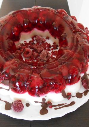 Joghurtos gyümölcstorta (Tupperes) recept fotója