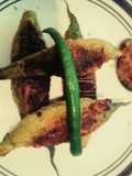 Stuffed karela (bitter gourd)